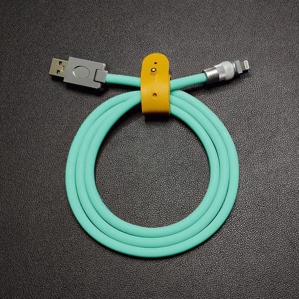 🆕"Neon Chubby" Fast Charge UFO Neon Cable