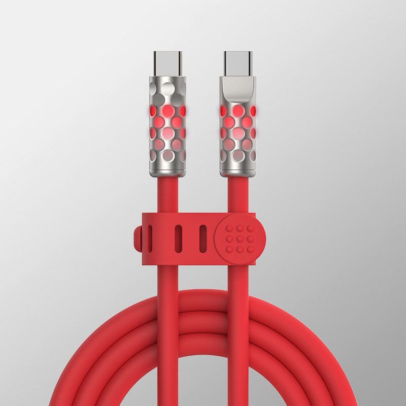 "Neon Chubby" Liquid Silicone 240W Fast Charging Cable