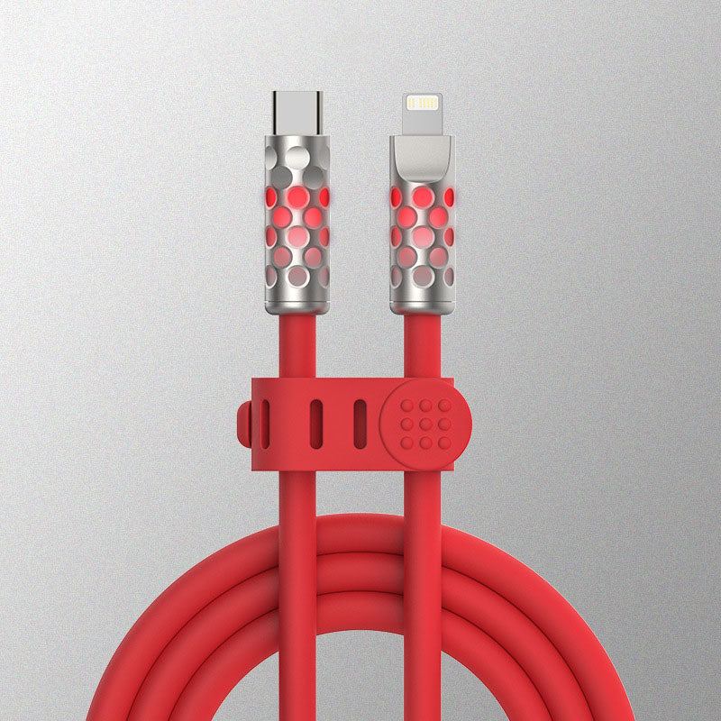 "Neon Chubby" Liquid Silicone 240W Fast Charging Cable