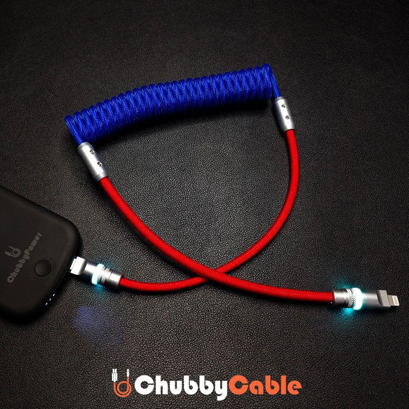 Spring Charge Cable - Durable, Fast Charging, Stylish | Chubbycable