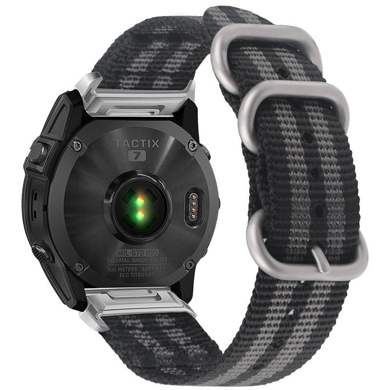 Nylon Braided Quick Release Band for Garmin Watch
