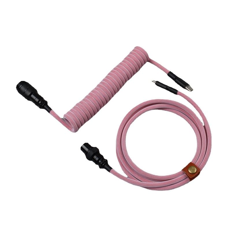 "Chubby" USB To Type C Spring Keyboard Cable - 717622442063