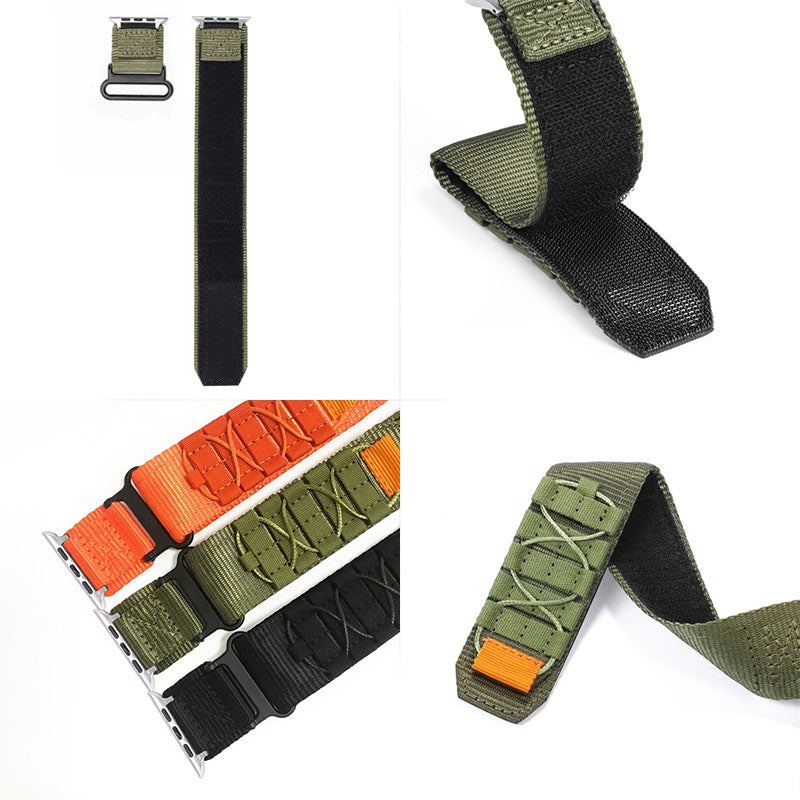 "Outdoor Band" Mountaineering Nylon Canvas Loop For Apple Watch