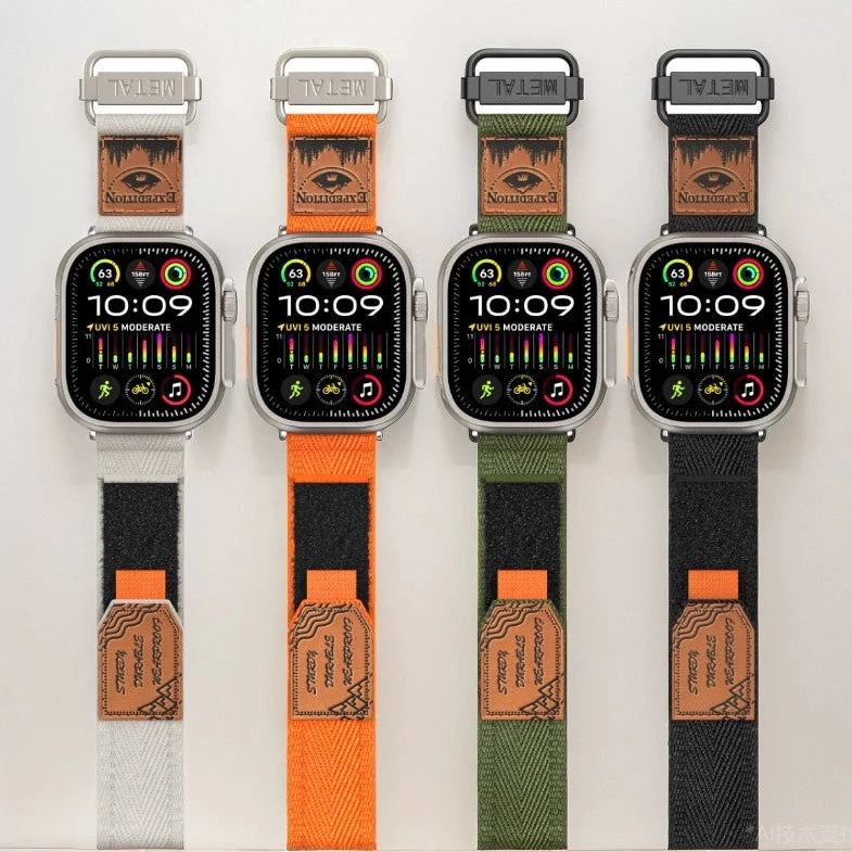 "Outdoor Strap" Mountaineering Nylon Loop for Apple Watch