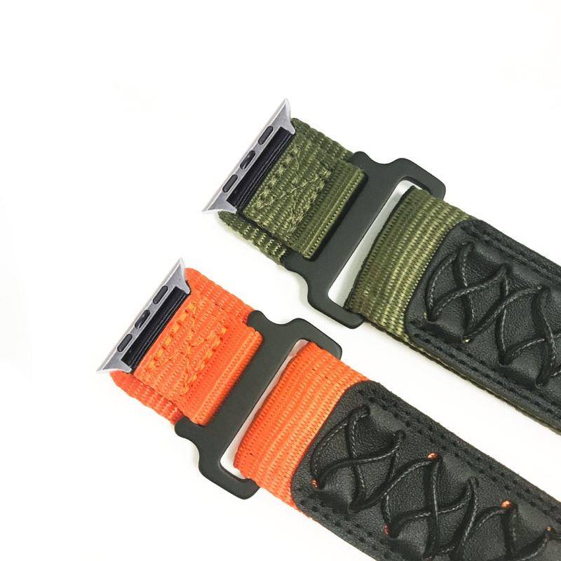Sports Watch Band Breathable Adjustable Nylon Band for Apple Watch