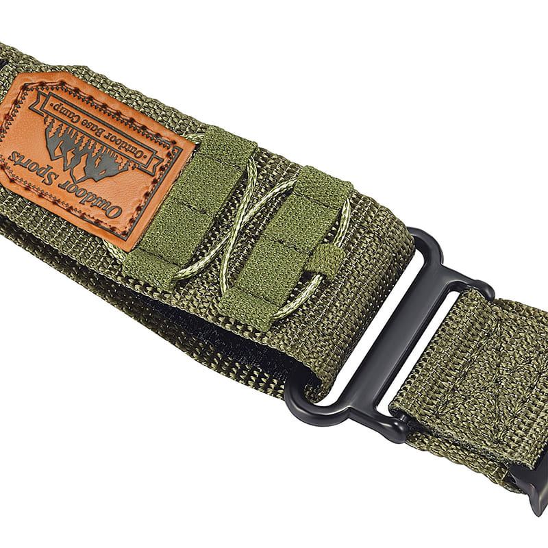 "Outdoor Weave Band" Climbing Nylon Velcro Band For Apple Watch