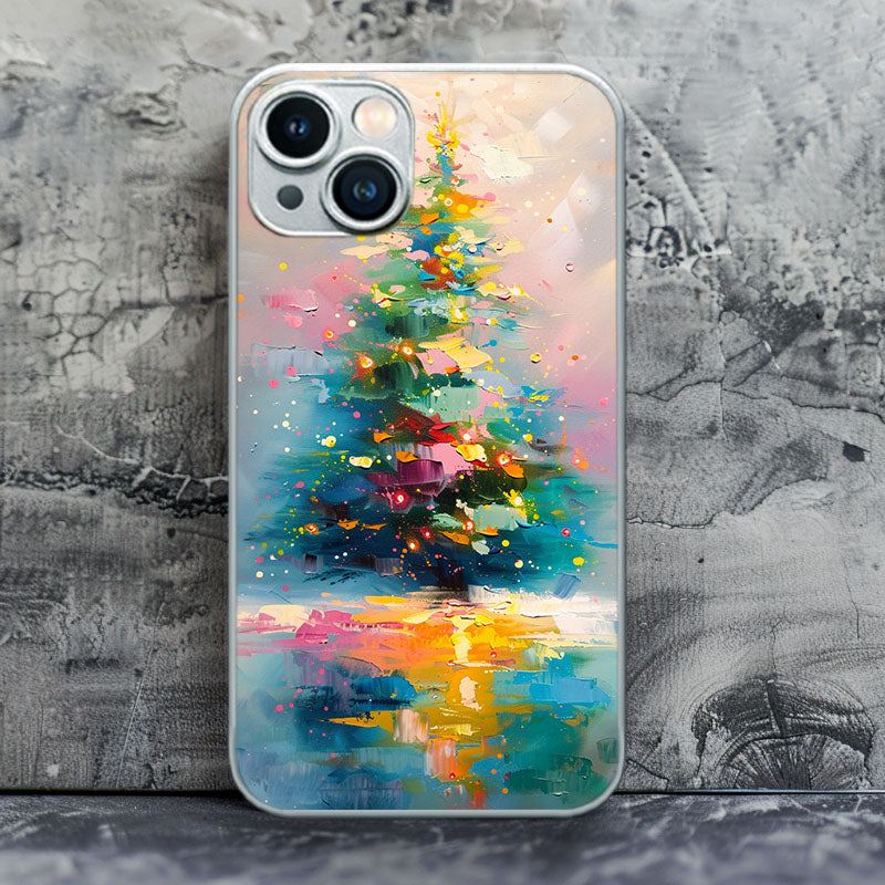 "PaintedTreeCase" Special Designed Glass Material iPhone Case