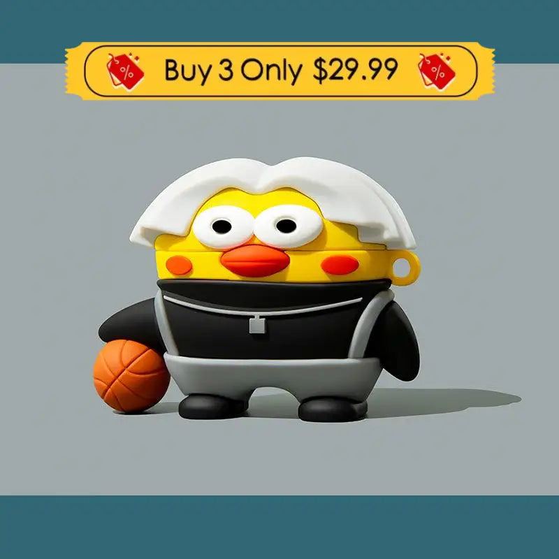 "Play Basketball 2.0" Creative Silicone AirPods Case