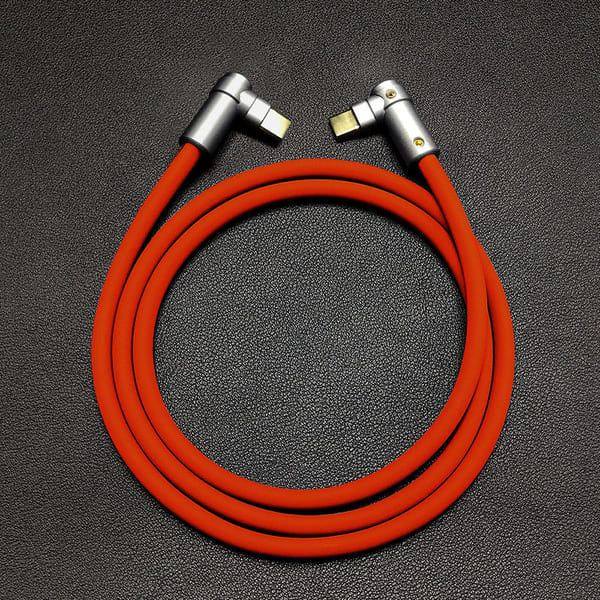 "Chubby" Elbow Design Fast Charge Cable