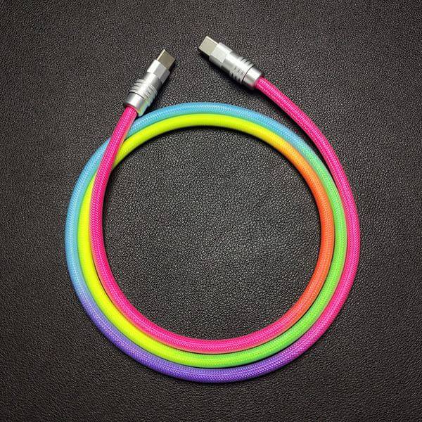 "Rainbow Chubby" Colorful Chubby Cable
