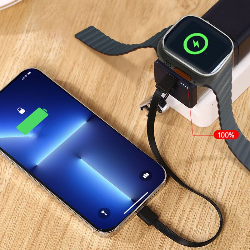 "See Through Me" 2-In-1 Magnetic Wireless Charger for Apple Watch