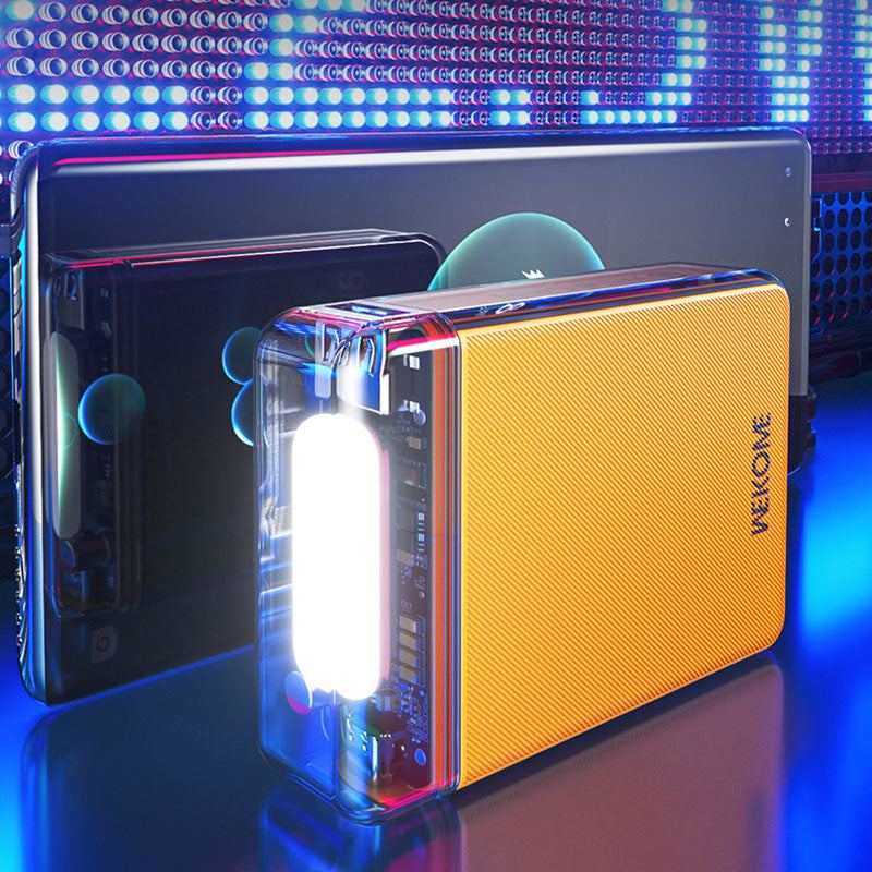 "See Through Me" 2-in-1 10000mAh 22.5W Fast Charging Power Bank