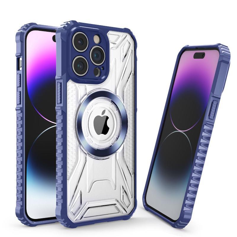 Shield Armor Pattern Magnetic Protective Case