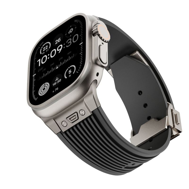"Sleek Luxury" Streamlined Silicone Band For Apple Watch