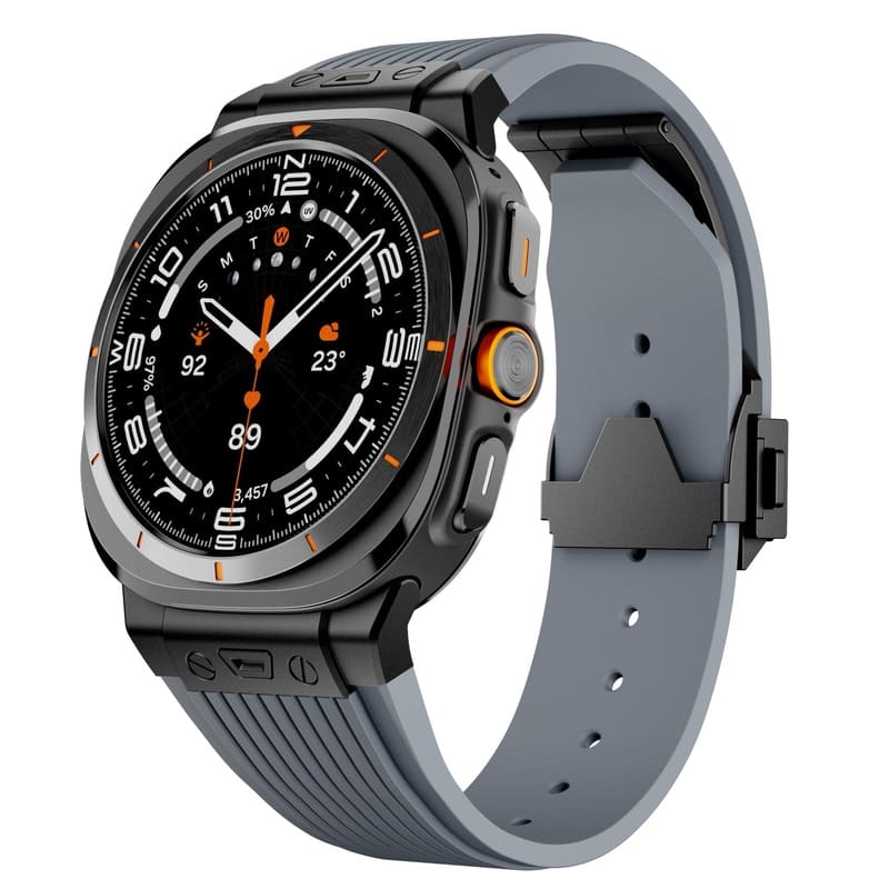 "Sleek Luxury" Streamlined Silicone Band For Samsung Watch Ultra