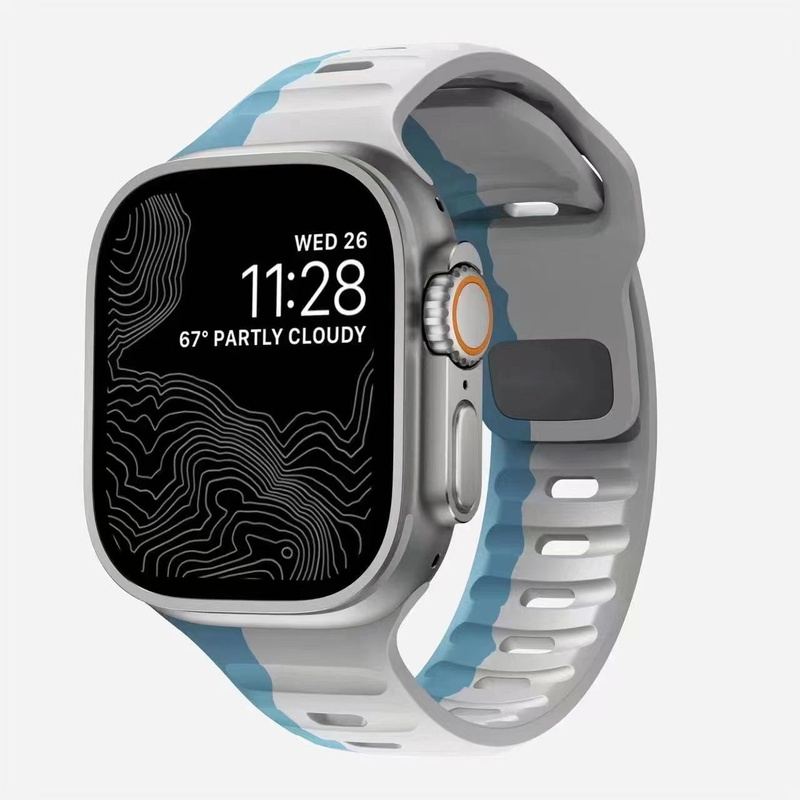 "Sport Breathable Band" Silicone Band for Apple Watch