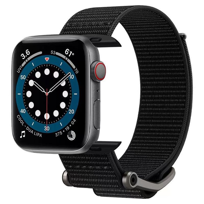 Sport Nylon Woven Breathable Velcro Band For Apple Watch