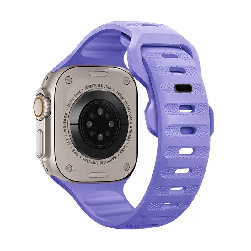 "Sports Band" Breathable Silicone Band For Apple Watch