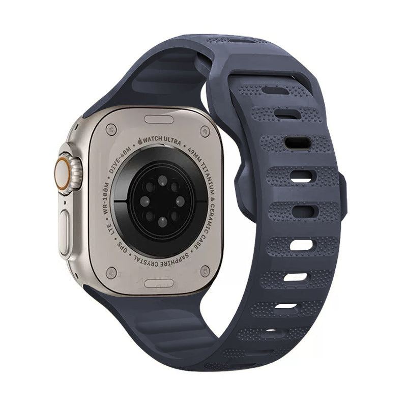 "Sports Band" Breathable Silicone Band For Apple Watch