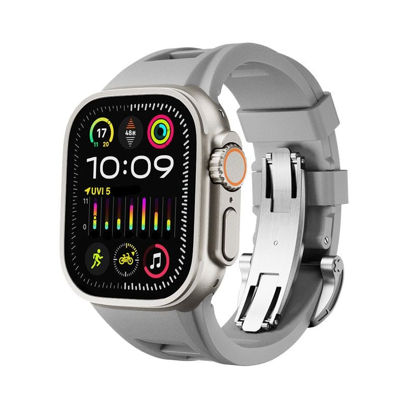 "Sports Band" Breathable Sweat-Wicking Silicone Band For Apple Watch