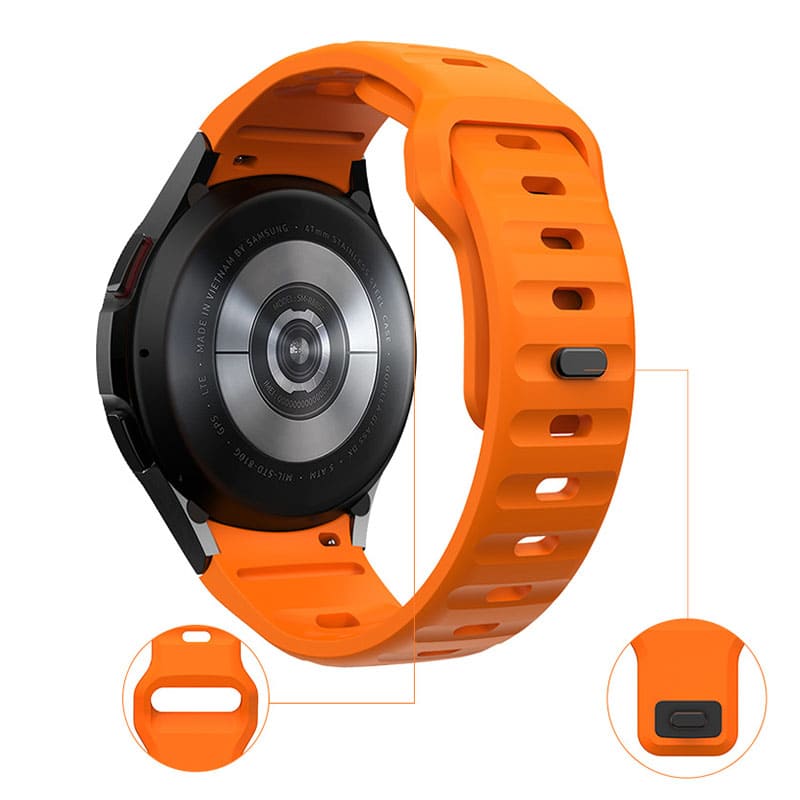 Sports Breathable Silicone Band For Samsung Watch Galaxy 4/5/6