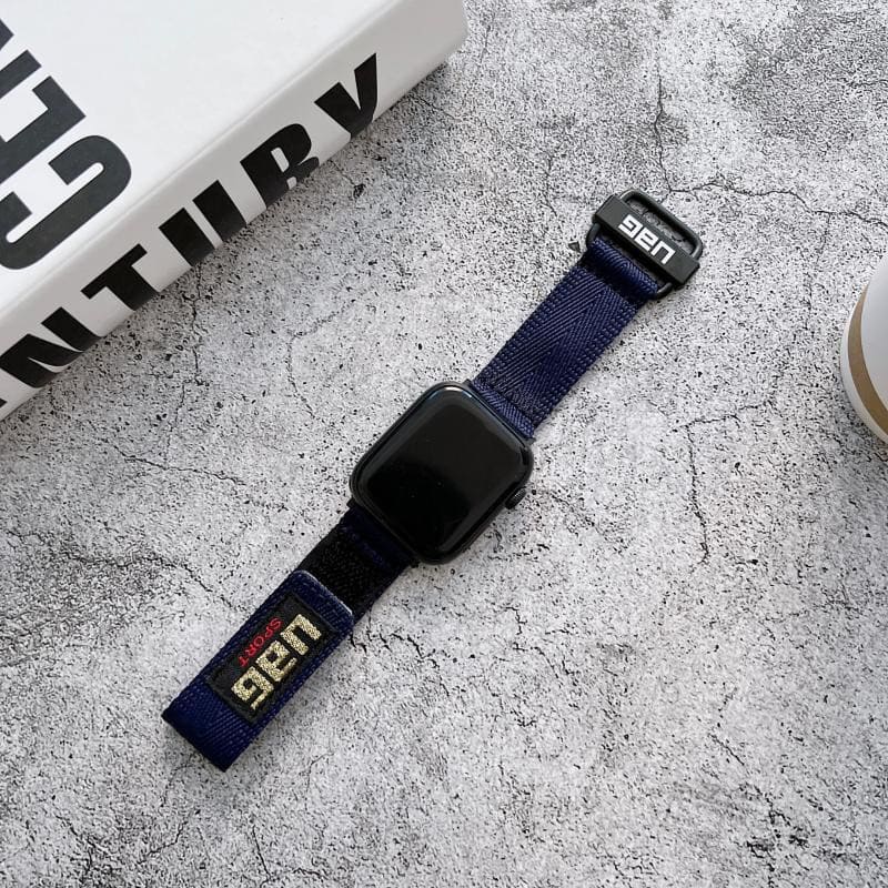 "Sports Strap" Nylon Canvas Loop For Apple Watch