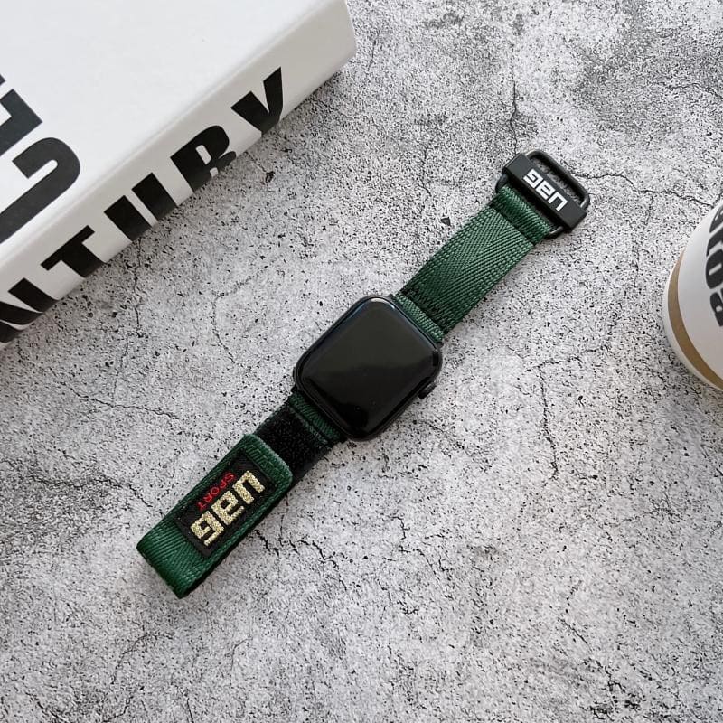 "Sports Strap" Nylon Canvas Loop For Apple Watch