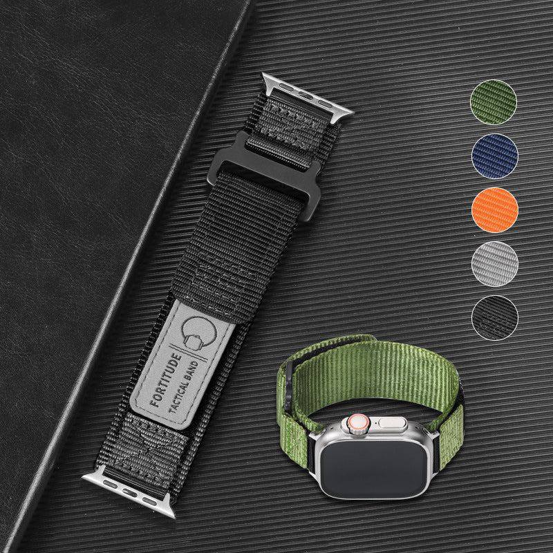"Sports Watch Band" Breathable Adjustable Nylon Strap for Apple Watch