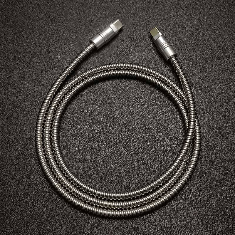 "SteelGuard Max" Ultimate Anti-Bite Reinforced Charging Cable