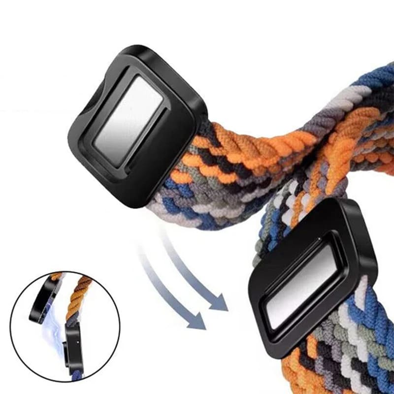 Stretch Nylon Magnetic Woven Band for Garmin Watch
