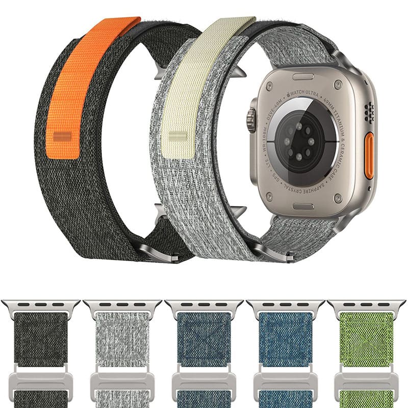 Two-Tone Canvas Band for Apple Watch