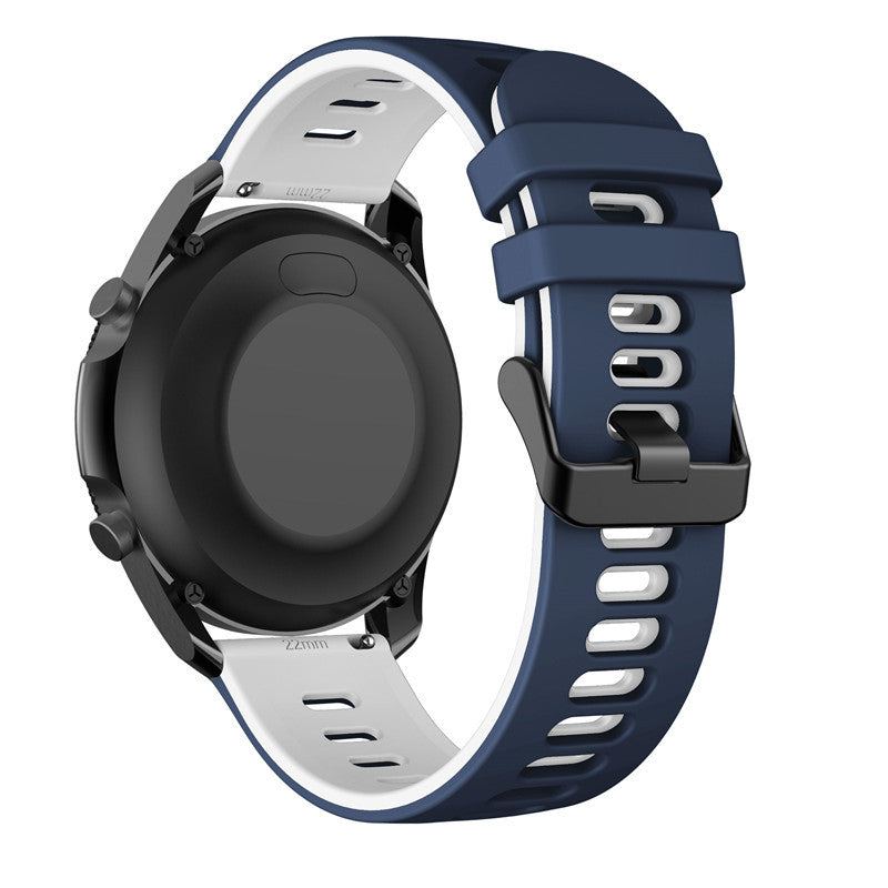Two-tone Sport Breathable Silicone Band For Samsung/Garmin