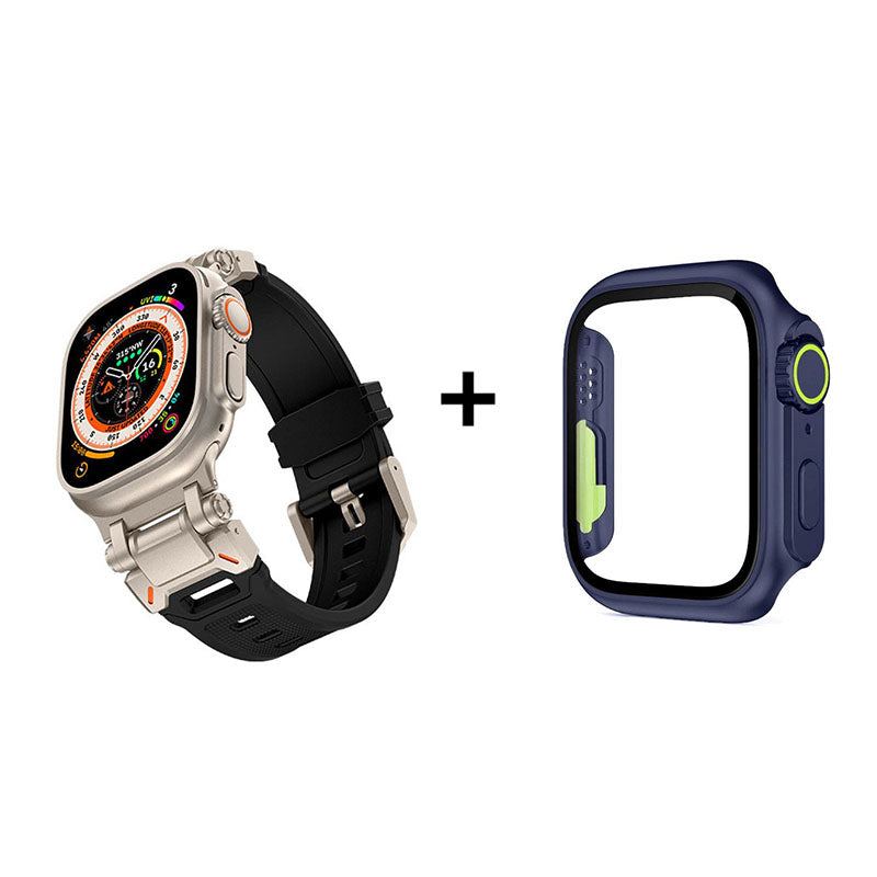 "Ultimate Luxury" TPU Band with Titanium Connector for Apple Watch