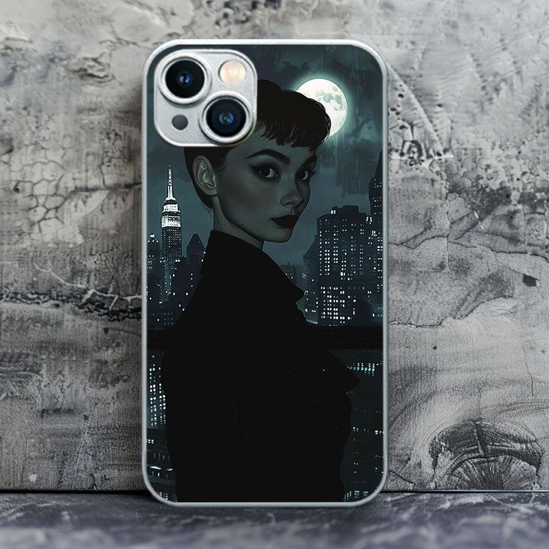"UrbanMoonGoddess" Special Designed Glass Material iPhone Case