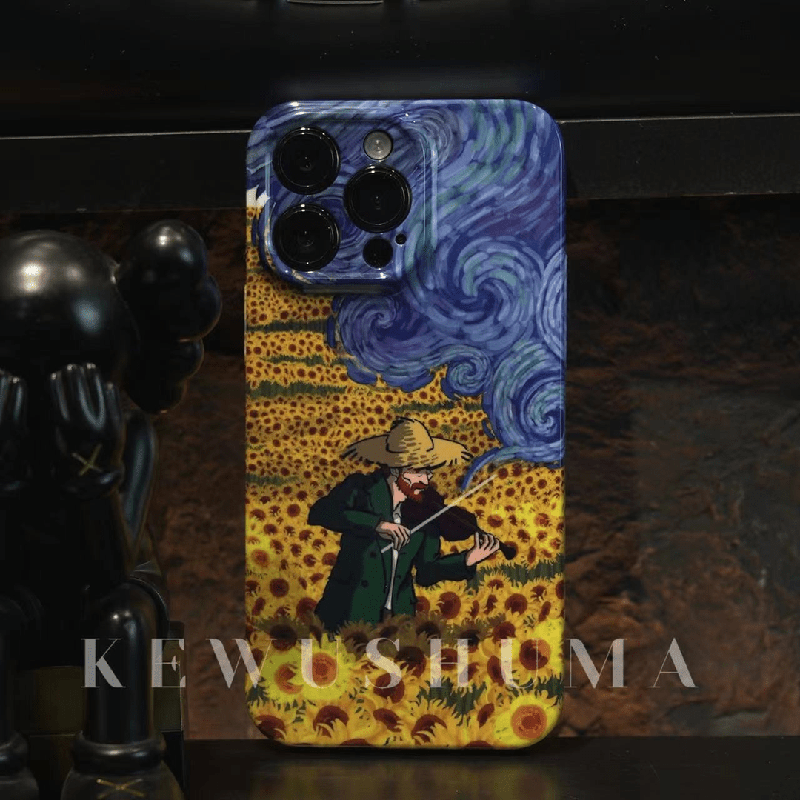 Van Gogh Series-All-Inclusive Anti-Drop Creative iPhone Case