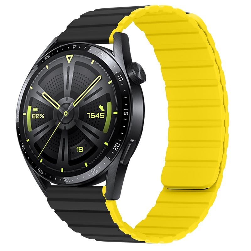 "Vibrant Sport" Colour Block Silicone Band For Samsung/Garmin/Others