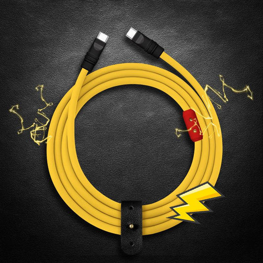 Yellow Lightning Chubby - Specially Customized ChubbyCable