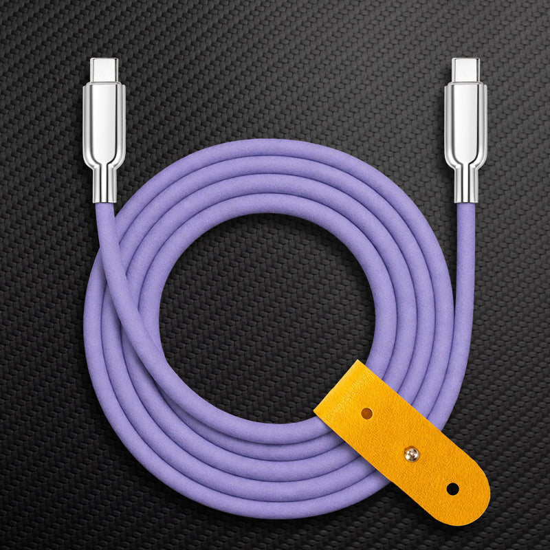 Thin Chubby 240W Grainy-Texture Fast Charging Cable | ChubbyCable ...