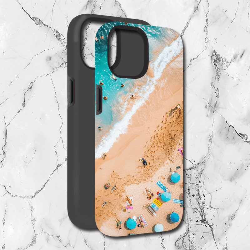 Special Customized 2-in-1 Frosted Film Phone Case - Summer