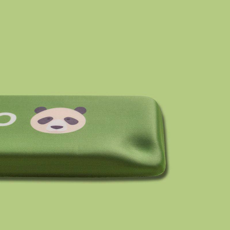 "Chubby Comfort" Silicone Keyboard Wrist Rest & Mouse Pad Set - Panda Theme