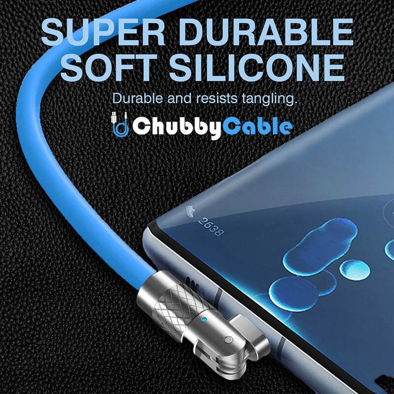 "Chubby Gamer" 180° Rotating Fast Charge Cable