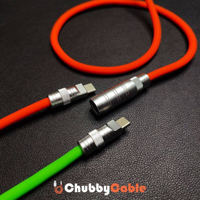 "Chubby" Detachable 2 In 1 Charge Cable