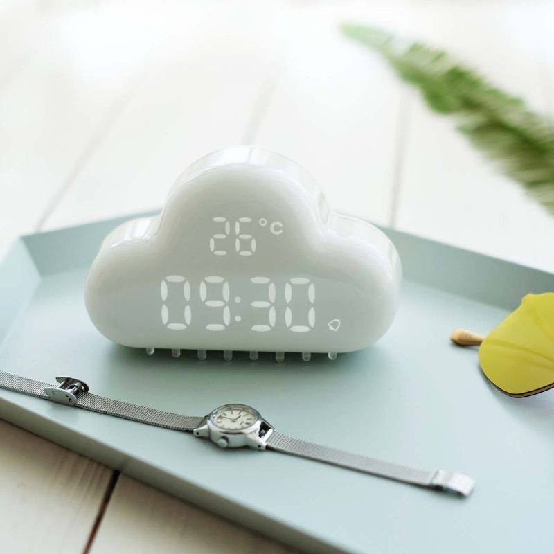 "Chubby" LED Digital Alarm Clock With Time And Temperature