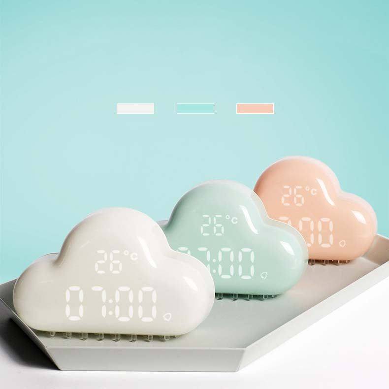 "Chubby" LED Digital Alarm Clock With Time And Temperature