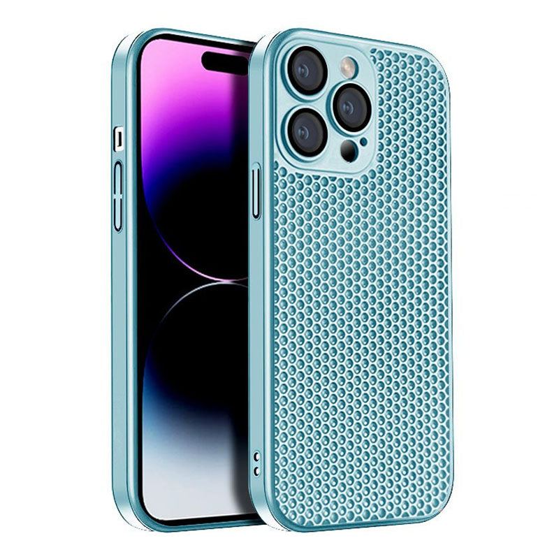 "Chubby" Mesh Cooling iPhone Case - With Lens Film