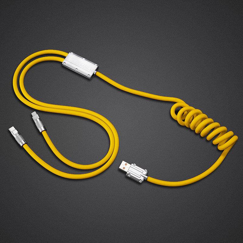 "Chubby Plus" 2 IN 1 Fast Charge Cable C+Lightning