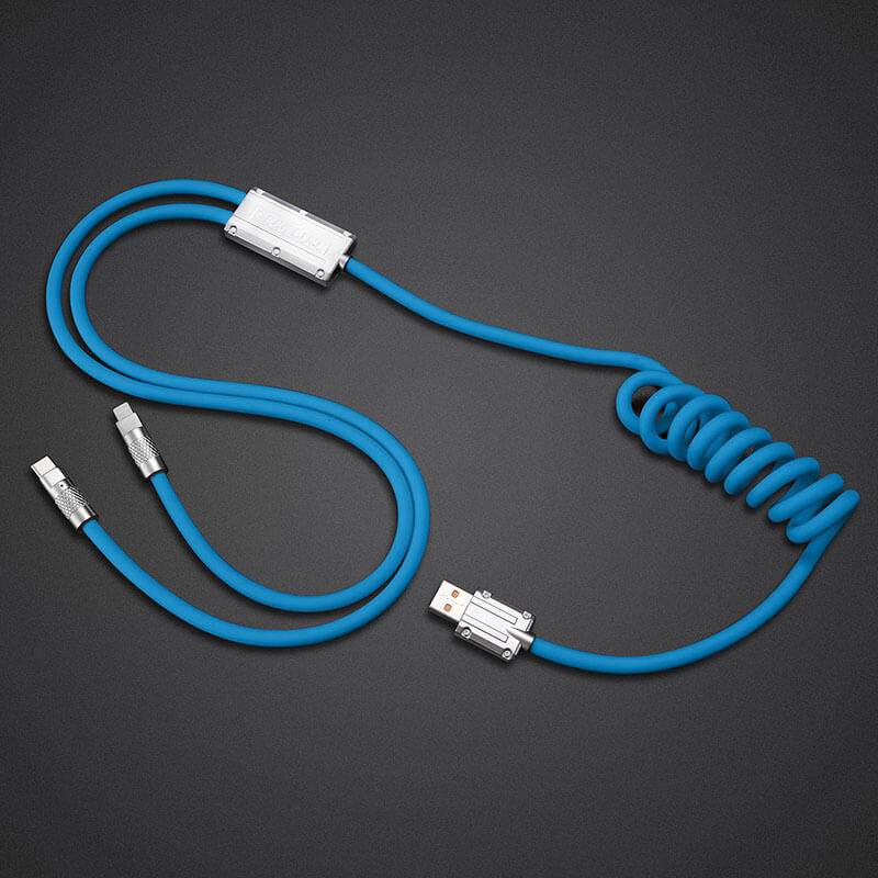 "Chubby Plus" 2 IN 1 Fast Charge Cable C+Lightning