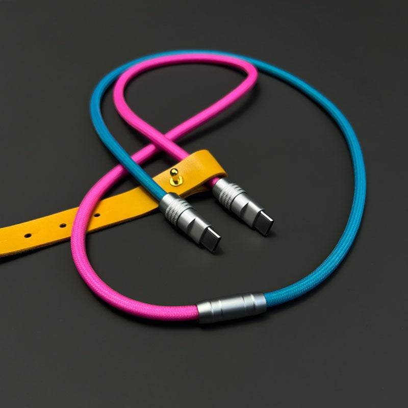 "Color-blocking Chubby" Charge Cable