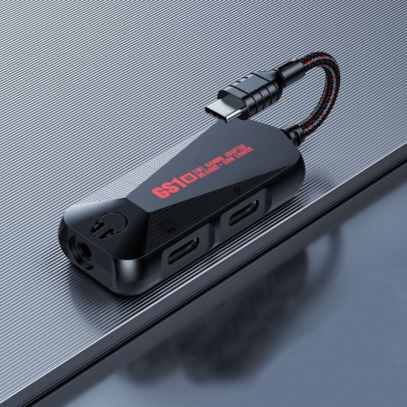 "Cyber" 2-in-1 Audio And Charging Adapter