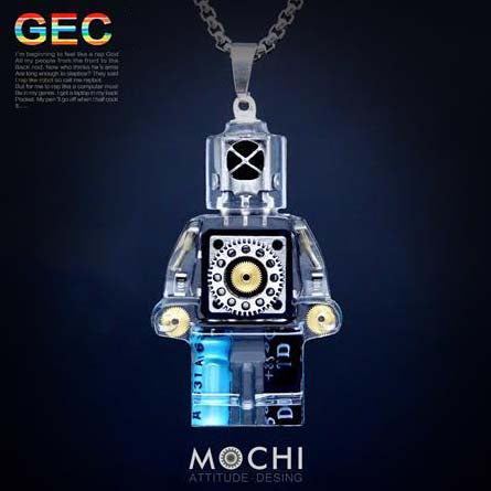 "Cyber Chic" Transparent Edition Necklace